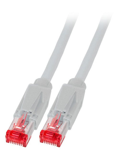 Efb RJ45 Network Cable CAT.6A S FTP Lszh Draka UC900 TM21 Grey 0,2M — image 1
