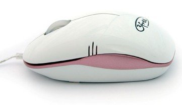 3FREE Mouse Optico USB MCM101/Wp Design White Pink