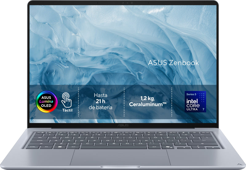 ASUS Portátil Zenbook UX3480AA-SU535W U7 355 24GB 512GB 14 W11H Azul Noac