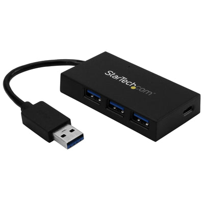 StarTech Ladron Hub USB 3.0 4 Ports HB30A3A1CSFS — image 1