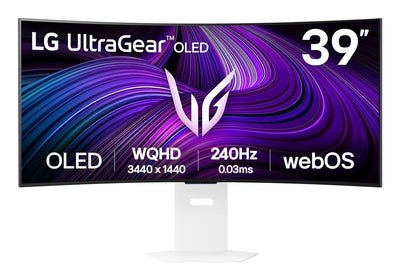 LG Monitor Curved Gaming 39 39GX90SA W Wqhd 240HZ — image 1