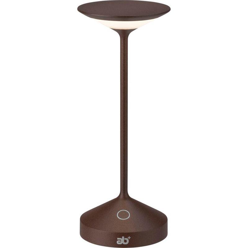 Ab + By Abert Tempo Mini Portable Table Lamp Corten