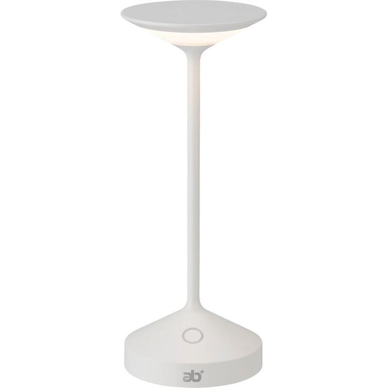Ab + By Abert Tempo Mini Portable Table Lamp White