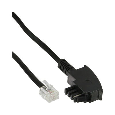 Inline Cable Tae-f, Telekom/Siemens, Tae-f a RJ11 6P4C, 20M — image 1