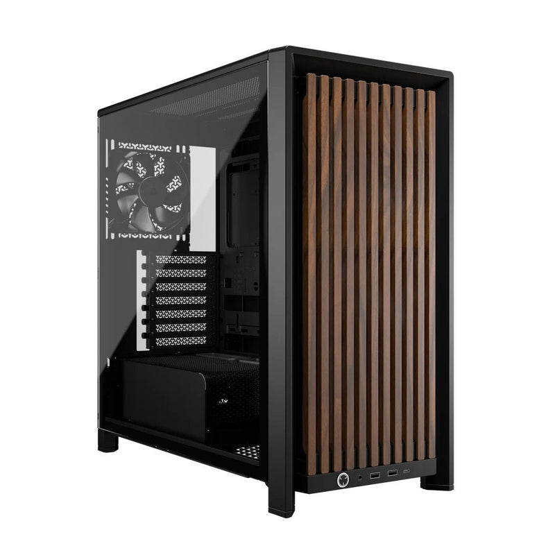 Corsair PC Case Frame 4000D Rs Wood Mid-tower Black/Walnut CC-9011340-WW