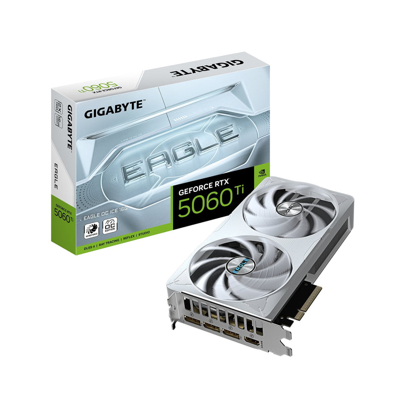Gigabyte GeForce Rtx 5060 Ti Eagle Oc Ice 16GB (GV-N506TEAGLEOC ICE-16GD) - Graphics Card