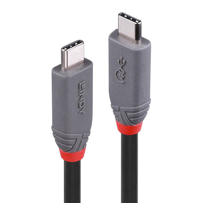 Lindy 36947 USB Cable 0,8M USB4 Gen 3X2 USB C Black — image 1