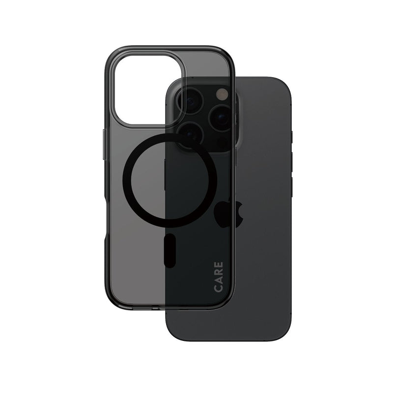 Panzerglass Care™ By ® Urban Combat Case Smokey W. Black Magsafe Iphone 16 Pro Case For Apple - Iphone 16 Pro