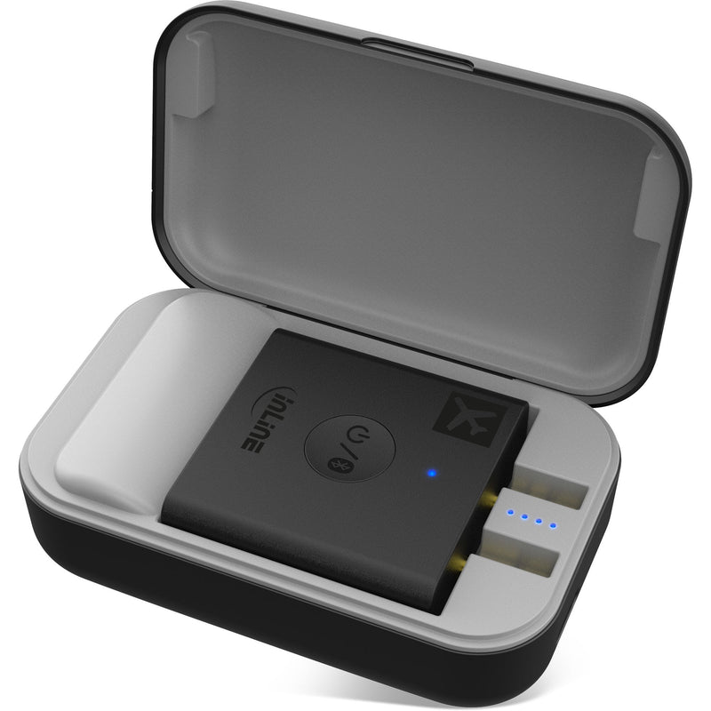 Inline Transmisor Audio Bluetooth Aviones , Bt 5.0, Aptx HD/Ll, Adapter Vuelo With Case Charging