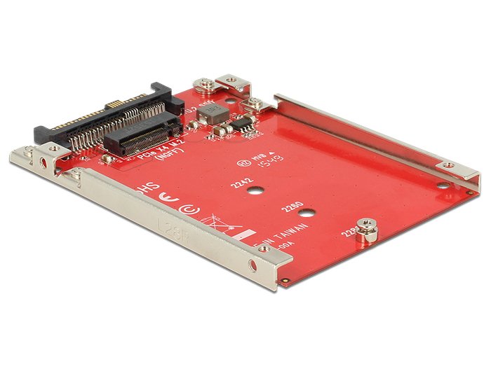 Delock Convertidor U.2 SFF-8639M.2 Key M PCIE With 2.5 7MM