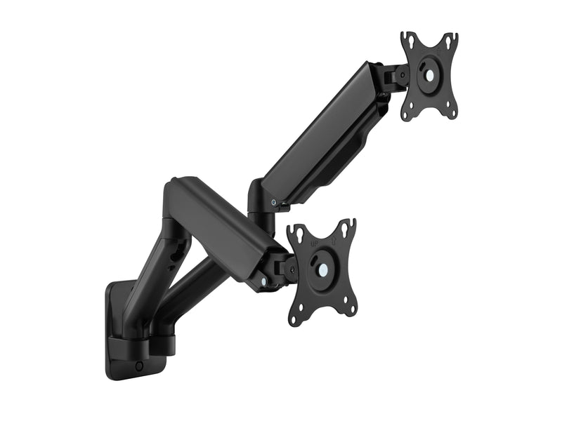 Equip Pared Soporte Orientable 2 Pantallas 17'-32' Arm 564MM Muelle Gas Hasta 9KG
