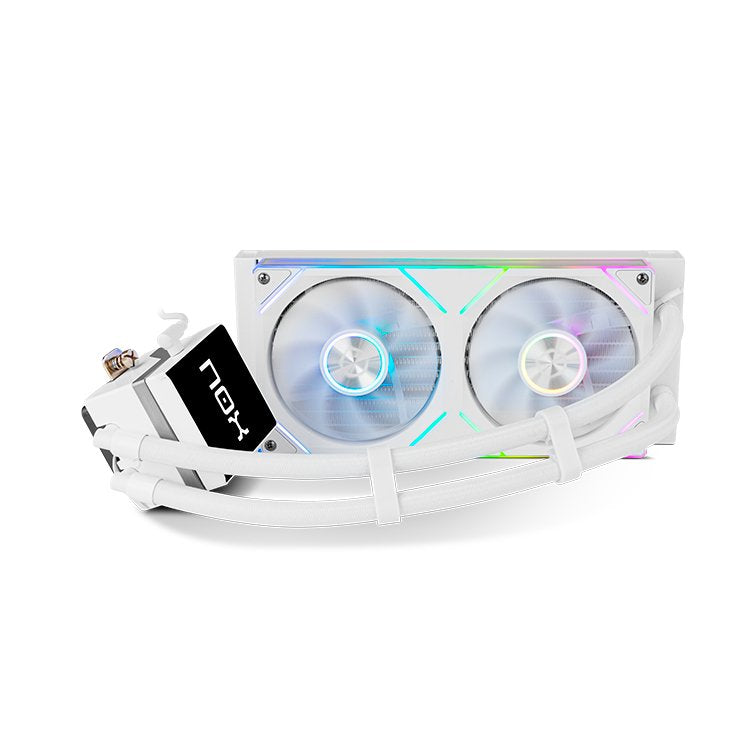 Nox Refrigeracion Liquida CPU Hummer M-240 240MM LCD Magnetic ARGB White