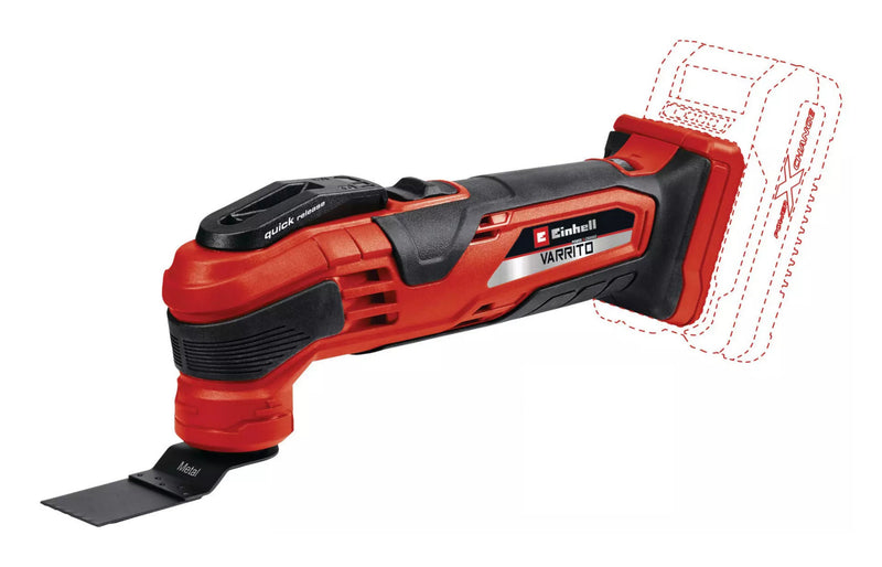 Einhell Tool Multifuncional Wireless Varrito, 18 Voltios Red/Black Without Battery Ni Charger 4465160