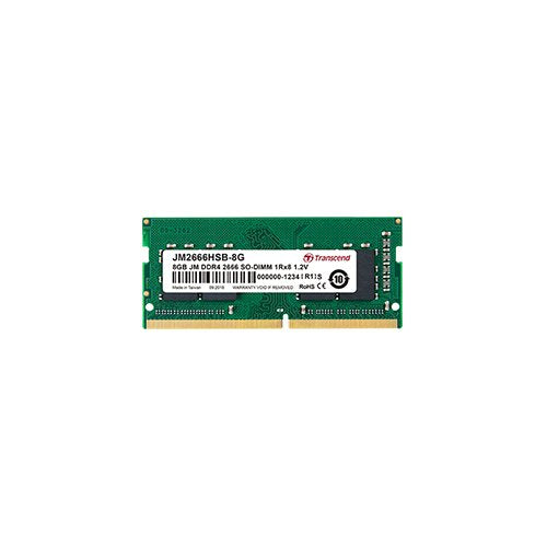 Transcend Memory 16GB Jm DDR4 2666MHZ So-dimm 2RX8 1GX8 CL19 1.2V