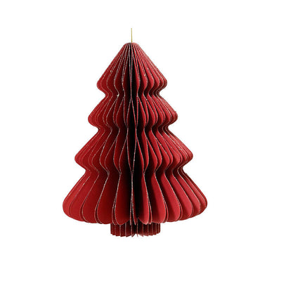 Tree Paper Red Ø30 X 40CM — image 1