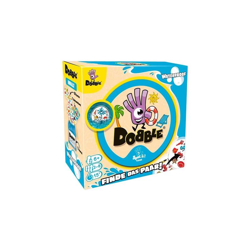 Asmodee Dobble Waterproof, Set Of Cartas ZYGD0026
