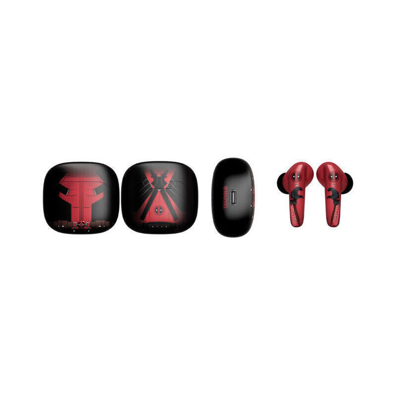 Headphones Inalambricos Deadpool Marvel