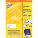 Avery Zweckform Labels 3664 White 70,0 X 33,8MM