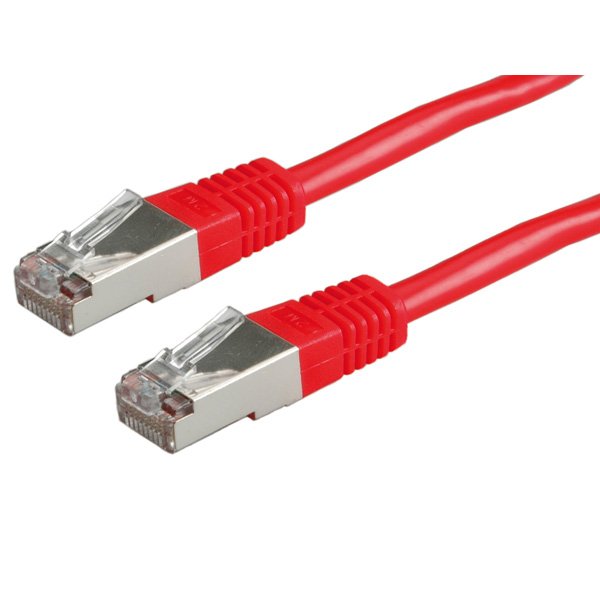 Roline Network Cable KAT.5E Class D S FTP Red 3M