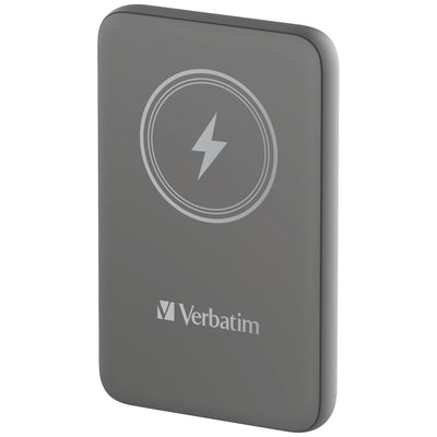 Verbatim Wireless Power Bank Charge 'n' Go 10.000MAH Grey Qi, PD 3.0, Quick Charge 3.0 32249 — image 1