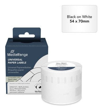 Mediarange Labels Paper Dymo 99015/S0722440 54X70MM 320ST — image 1