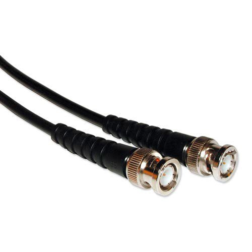 RG-58 Patch Cable Black 50 Ohm 5,00M