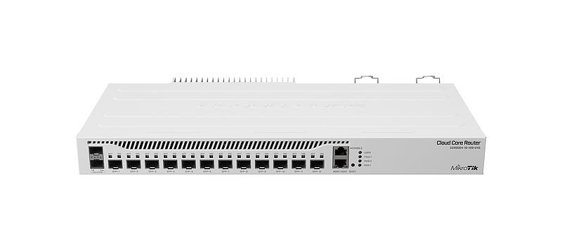 MikroTik CCR2004-1G-12S + 2XS Cloud Core Router 4X1,7GHZ, 128MB Nand, 2X 25GE SFP28, 10X 10GE Sfp +, 1X 1GE PO