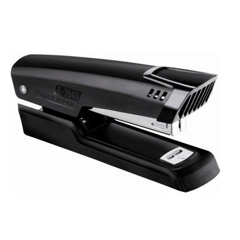 Maped Stapler Desktop Half Strip Essential Metal Staples 24/6 26/6 Black