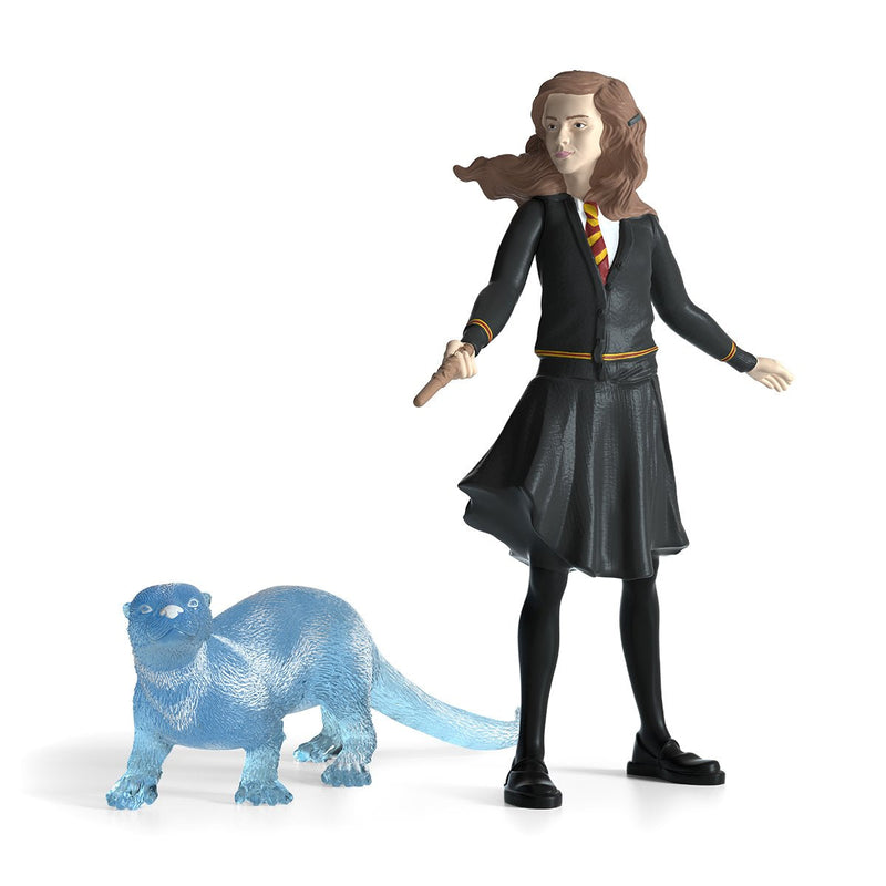 Schleich Figure Wizarding World Hermione Granger & Patronus Toy 42681