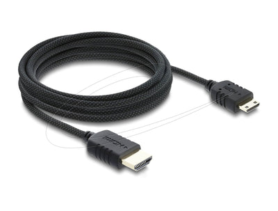 Delock Koaxiales High Speed HDMI Cable HDMI Male a Mini HDMI Male 8K 60 H — image 1