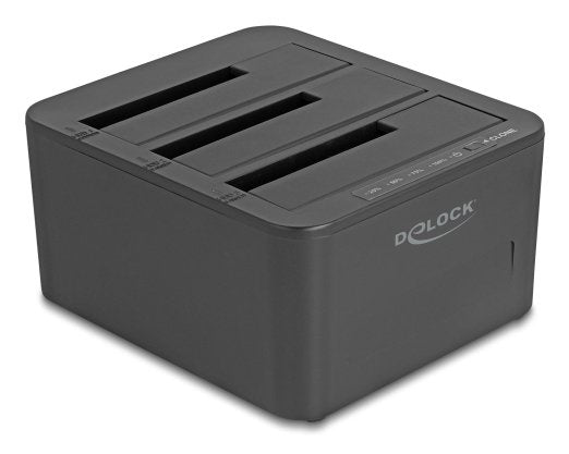 USB Estación Acoplamiento 3 X SATA HDD SSD With 1:2 Klon Función