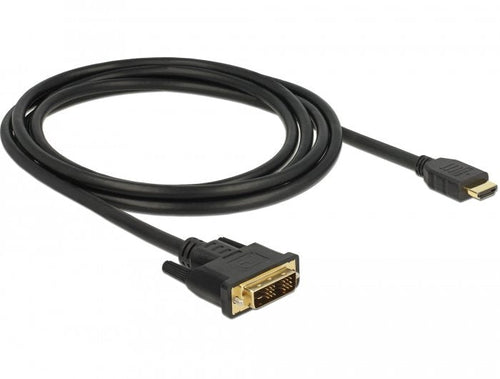 Delock 85584 HDMI Cable - DVI-d 2M Black — image 1