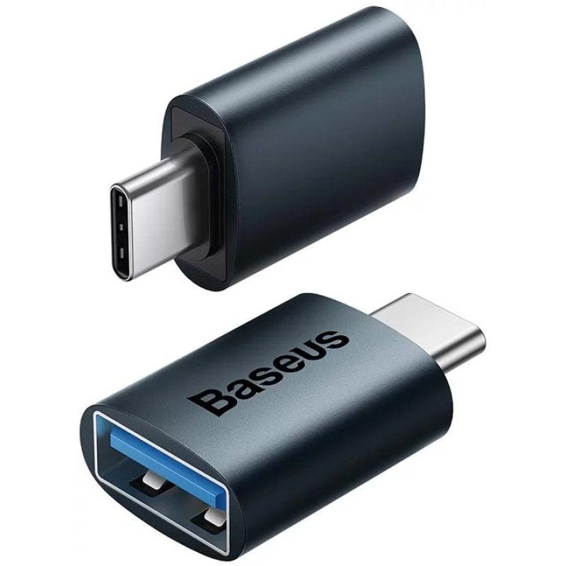 Baseus Adapter USB-C a USB-A Ingenuity ZJJQ000001 USB 2.0 Black