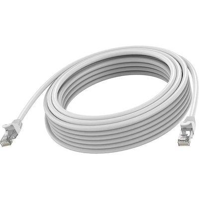 Cable CAT.6 3M RJ45 (m) a RJ45 (m) Par Trenzado Blindado STP CAT.6A 10Gbps 24 Awg With Protector White — image 1