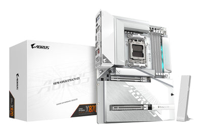Gigabyte Motherboard X870 a Stealth Ice AM5 1x HDMI X870 a Stealth Ice — image 1