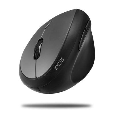 Inca Mouse IWM-279G Vertical, Wireless 1600 Dpi, Grey Minorima — image 1