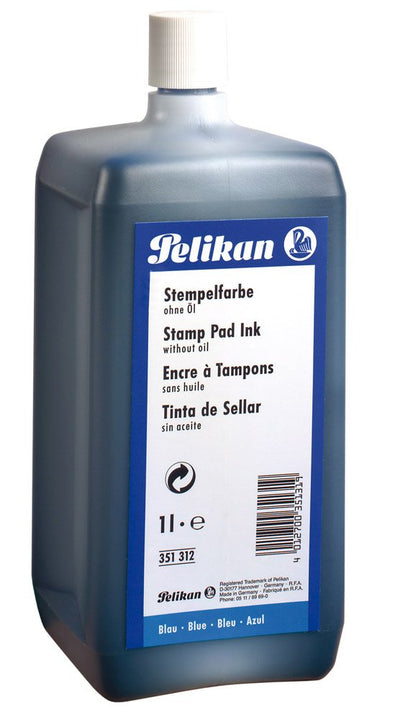 Pelikan Spare Part Colour Or. Oil Black 1000ML With Vertidor — image 1