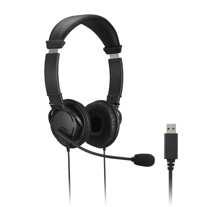 Kensington Headphones Hi-fi USB With Mic & Volume Control Htton