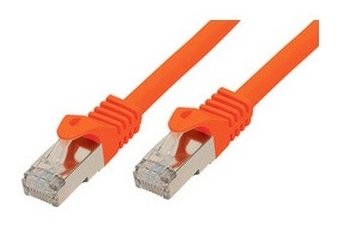 Shiverpeaks RJ45 Network Cable S FTP, CAT.7 Lszh 7,5M Orange — image 1