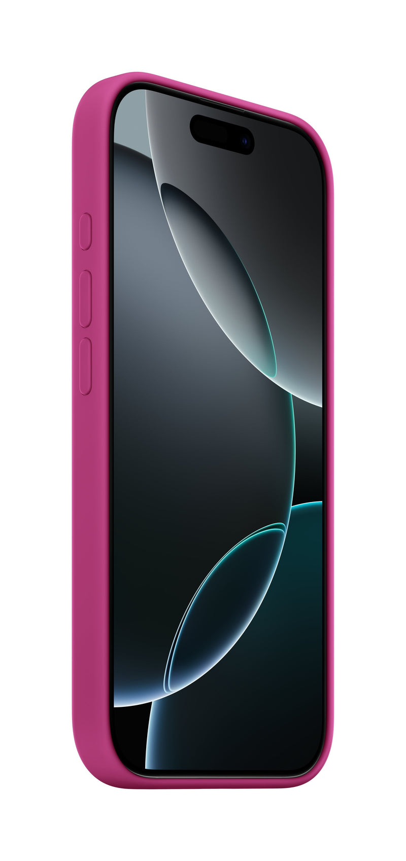 Apple Case Iphone 16 Pro Silicone With Magsafe - Fuchsia