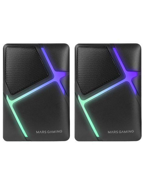 Mars Gaming Speakers Ms-h 10W 2.0 Black