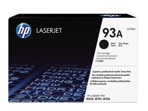 HP Cartridge Genuine Toner 93A Laserjet Black — image 1