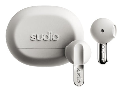 Sudio N3 True Wireless Earbuds, White — image 1