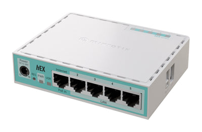 MikroTik – Hex 5 Ports Gigabit 512MB RAM Router E50UG — image 1