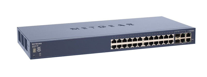 Netgear FS728TS Prosafe Smart Switch 24 Port 10/100 + 4 Ports
