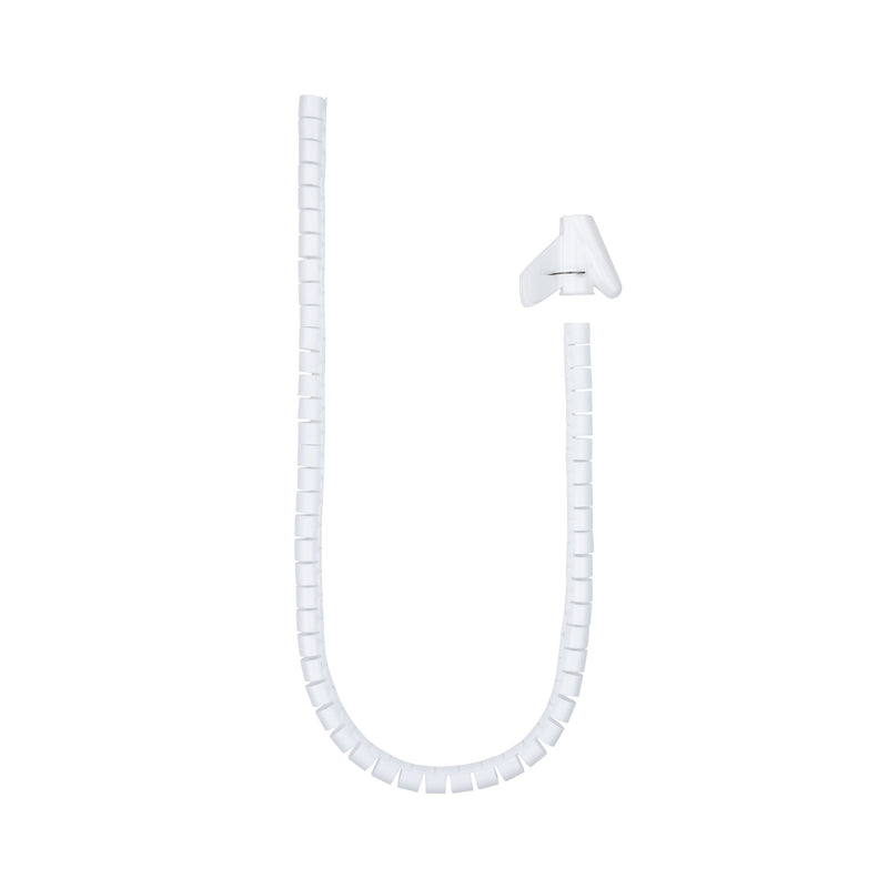 Nanocable Organiser Cables Flexible 25MM - Length 2M - White
