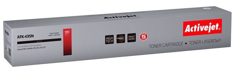 Activejet Cartridge Toner ATK-435N Spare Part Kyocera TK-435 Supreme 15000 Páginas Black