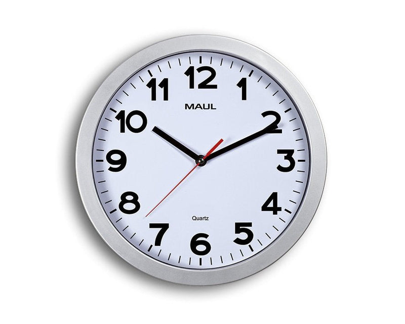 Maul 9053195 Watch Desk Or Wall Watch Cuarzo Círculo Silver White