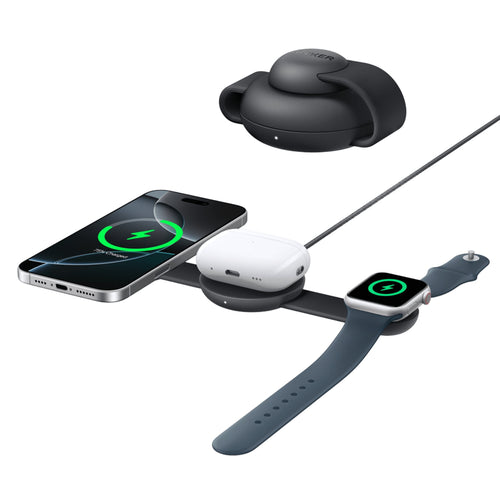 Anker Charger Maggo Estación Charging Wireless Pad Foldable 3 1) — image 1