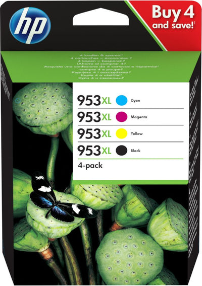 HP Multipack Black / Cyan / Magenta / Yellow 3HZ52AE Mcvp 01 953 XL — image 1